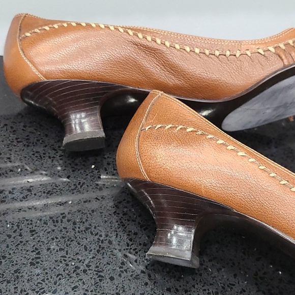 ANTONIO MELANI LEATHER SHOES SZ 9 - Picture 5 of 9